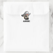 Sticker Rond Pirate (Sac)