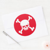 Sticker Rond Pirate (Enveloppe)