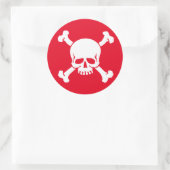 Sticker Rond Pirate (Sac)