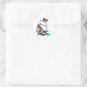 Sticker Rond Pirate (Sac)