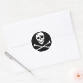 Sticker Rond pirate (Enveloppe)
