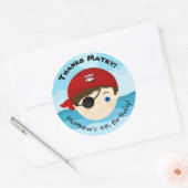 Sticker Rond Pirate Boy (Enveloppe)