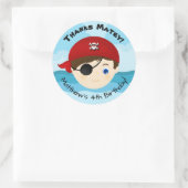 Sticker Rond Pirate Boy (Sac)
