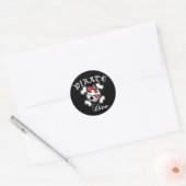 Sticker Rond Pirate Diva (Enveloppe)