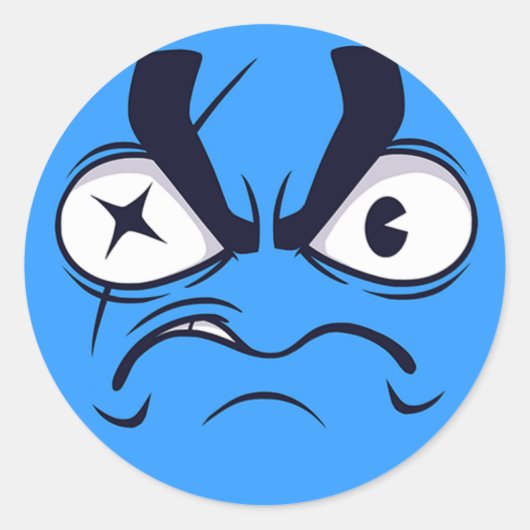 Sticker Rond Pirate Emoji (Devant)