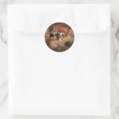 Sticker Rond Pirate map (Sac)