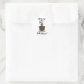 Sticker Rond Pirates Ahoy Matey (Sac)
