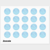Sticker Rond Pirateuse, 4 juillet (Feuille)
