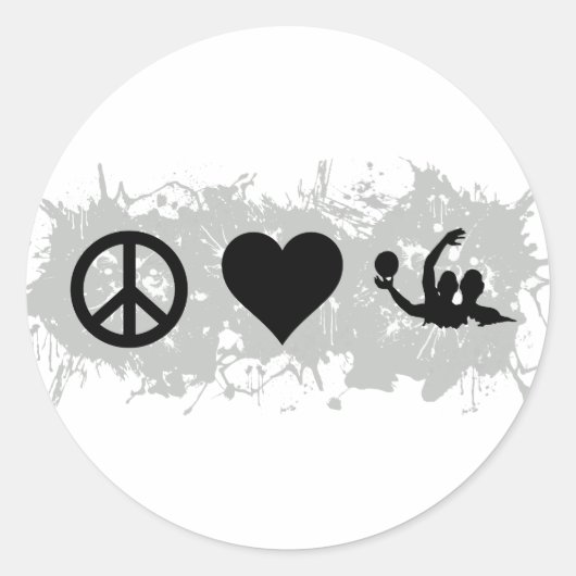 Sticker Rond Piscine aquatique (Devant)