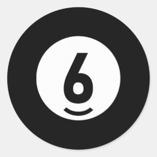 Sticker Rond Piscine Ll 6 Billiards Correspondants Cadeau Easy