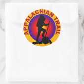 Sticker Rond Piste Appalachian (Sac)