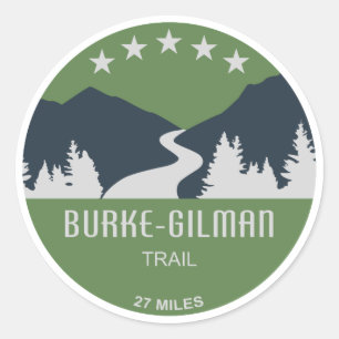 Sticker Rond Piste Burke-Gilman