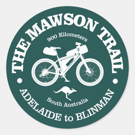 Sticker Rond Piste Mawson (cyclisme) (Devant)