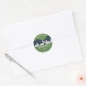 Sticker Rond Piste Panhandle (Enveloppe)