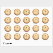 STICKER ROND PISTE PI CRUST 3.14 (Feuille)