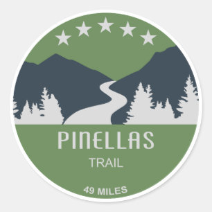 Sticker Rond Piste Pinellas
