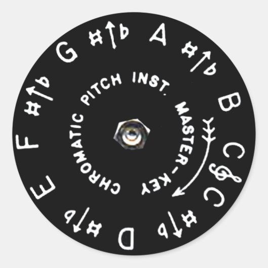 Sticker Rond Pitchpipe (Devant)