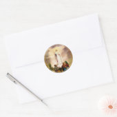 Sticker Rond Pix Dezines Notre Dame de Fatima (Enveloppe)