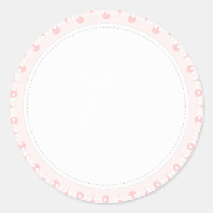 Sticker Rond PixDezine do-it-yourself monogramme+do-it-yourself