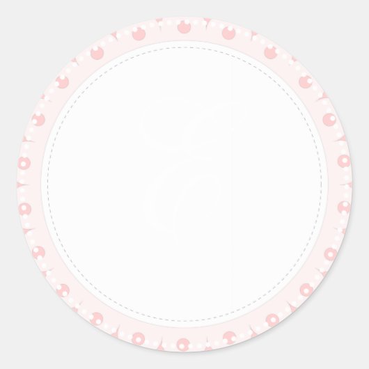 Sticker Rond PixDezine do-it-yourself monogramme+do-it-yourself (Devant)
