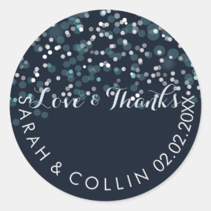 Sticker Rond PixDezines do-it-yourself couleur/fête d'hiver/nei