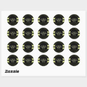 Sticker Rond PIxDezines do-it-yourself couleurs, Dots et al. (Feuille)