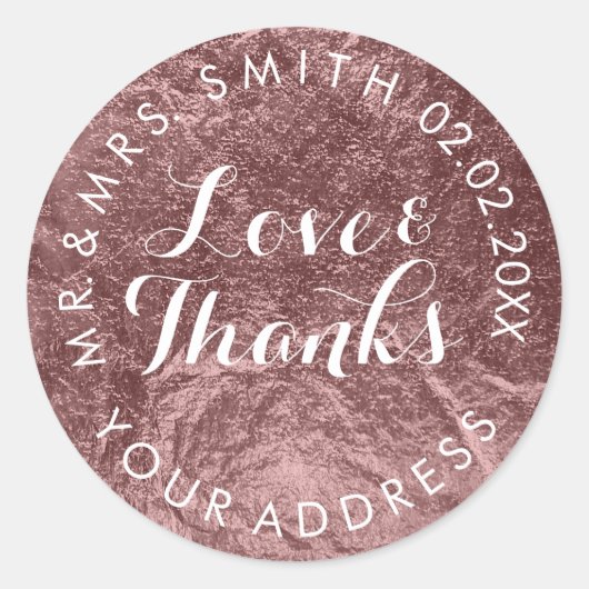 Sticker Rond PixDezines FAUX FOIL, BRONZE (Devant)