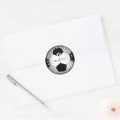 Sticker Rond PixDezines Football Mitzvah (Enveloppe)