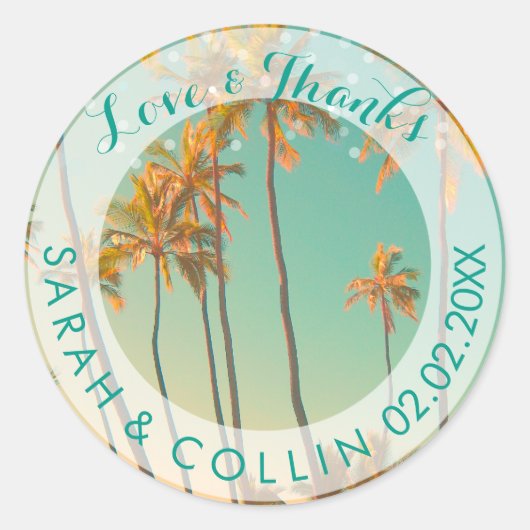 Sticker Rond PixDezines hawaii/honaunau vintage (Devant)