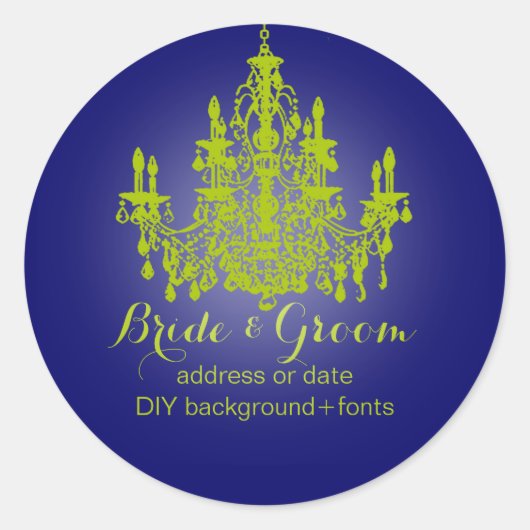 Sticker Rond PixDezines matcha lustre vert/fondDIY (Devant)