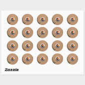 Sticker Rond PixelShoot (Feuille)