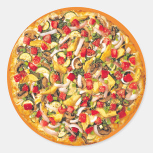 Sticker Rond Pizza