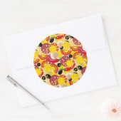 Sticker Rond Pizza (Enveloppe)