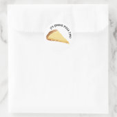 Sticker Rond Pizza au fromage (Sac)