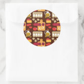 Sticker Rond Pizzas (Sac)
