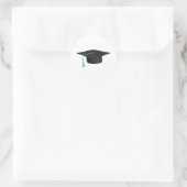 Sticker Rond Plafond de diplôme (Sac)