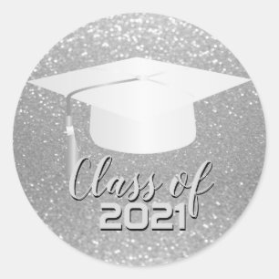 Sticker Rond Plafond de diplôme - Classe de 20XX - Parties scin