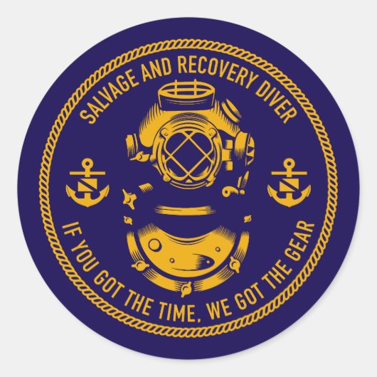 Sticker Rond Plafond de récupération et de récupération (Devant)