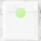 STICKER rond Plain : Acheter BLANC ou AJOUTER UNE  (Sac)
