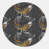 Sticker Rond plaine plane (Devant)