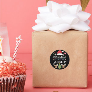 Sticker Rond Plaisanterie Familiale De L'Escouade De Rennes