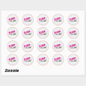 Sticker Rond plaisir de remplacement de swat (Feuille)