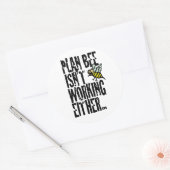 Sticker Rond Plan Bee ne fonctionne pas non plus (Enveloppe)