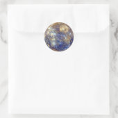 Sticker Rond PLANET MERCURY v2 (système solaire) ~ (Sac)
