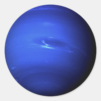 Sticker Rond PLANET NEPTUNE (système solaire) ~