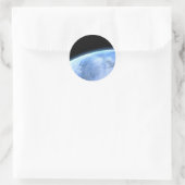 Sticker Rond planète bleue (Sac)