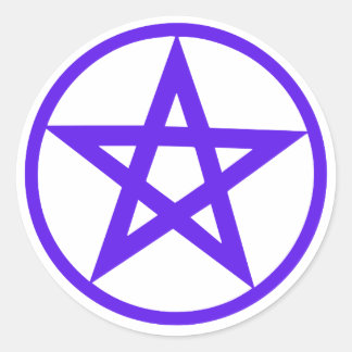 Sticker Rond Planning Pentagram
