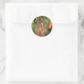 Sticker Rond Plante de panier (Sac)