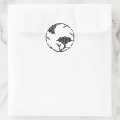 Sticker Rond plantes [Famille Crest] (Sac)