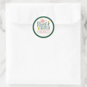 Sticker Rond Plants Garden (Sac)